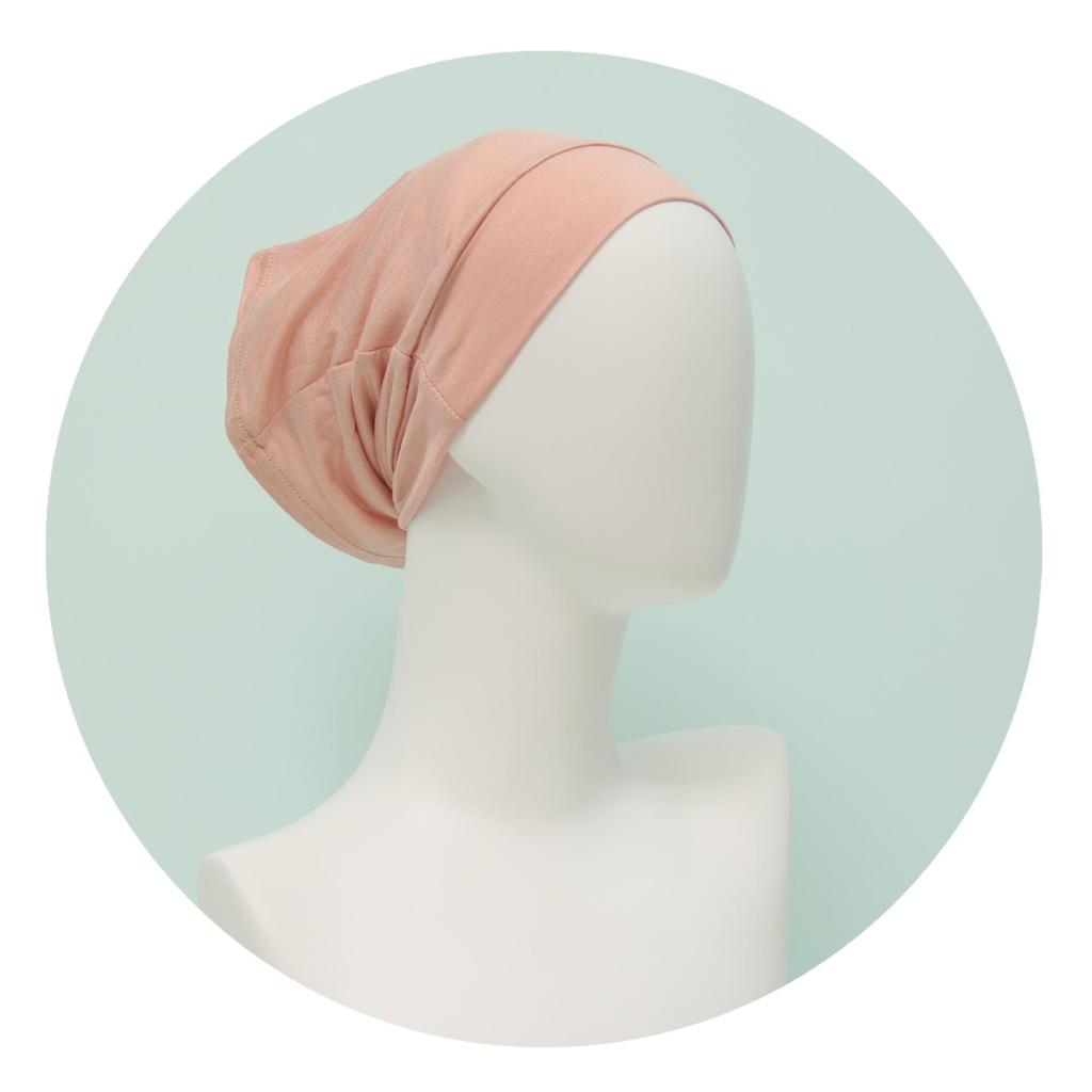 Solid Color Modal Bandage Cap Headscarf