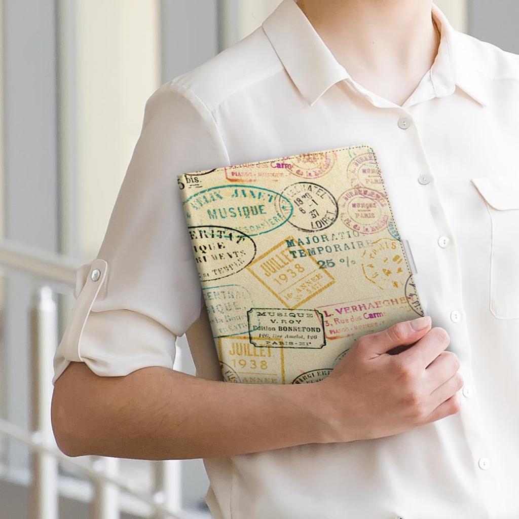 Igcase Fire HD 8 Released In Exclusive Notebook Direct Pasting English Text Stamp 006029 (8th Generation, 2018) Case, Type, Cover, Type,