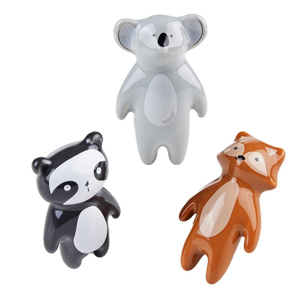 Cartoon Home Decor Panda Children's Room Cabinet Handles Drawer Pulls Furniture Hardware Door Knobs