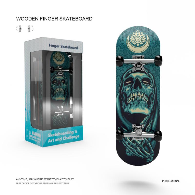 Игрушки Finger Skateboard Деревянный Finger Scooter Профессиональный Fingerboard Настольная игрушка Для взрослых Подростков/Детей