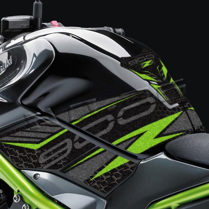 Для Z900 z900 2017-23 3M мотоциклетная противоскользящая накладка на бак наклейка защита наколенника наклейка аксессуары водонепроницаемый