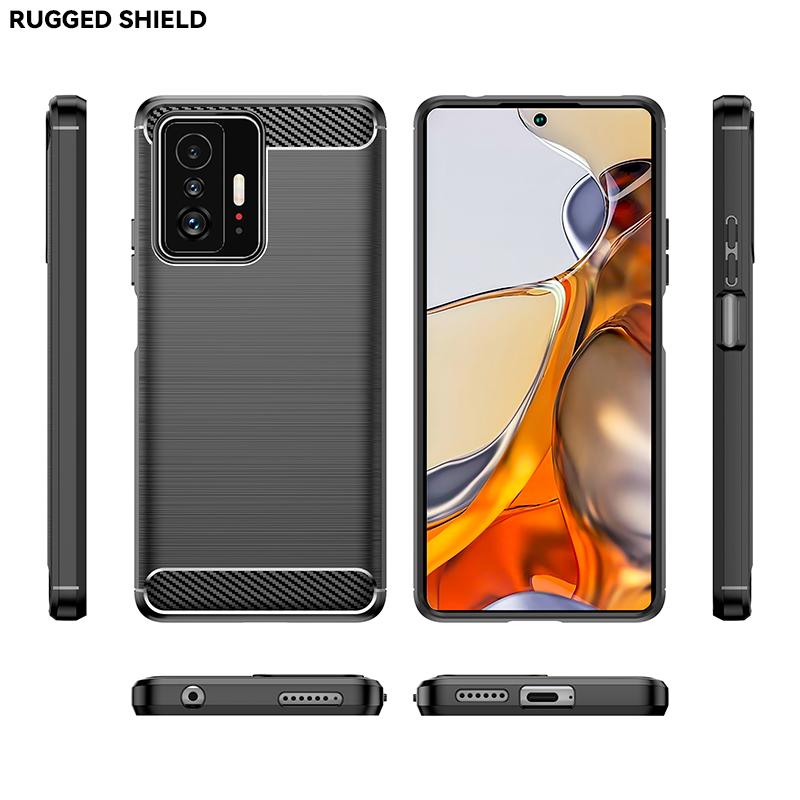 Для чехла Xiaomi 11T чехол для Xiaomi 11T бампер силиконовый карбоновый чехол задняя крышка для Xiaomi 11T 11 T Pro 10T 11 Lite чехол