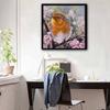 New Arrival 5D DIY Full Circle Diamond Painting "Bird on a Branch" Embroidery Cross Stitch Home Decor Gift