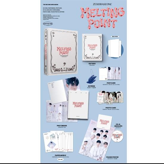 ZEROBASEONE - MELTING POINT (2ND Mini) [Fairytale Ver. Mystery Ver. Loyalty Ver.] Random