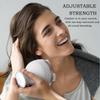Wireless Waterproof Electric Scalp Massager for Deep Cleansing USB Charging Detachable Cleaning Blue and White Color