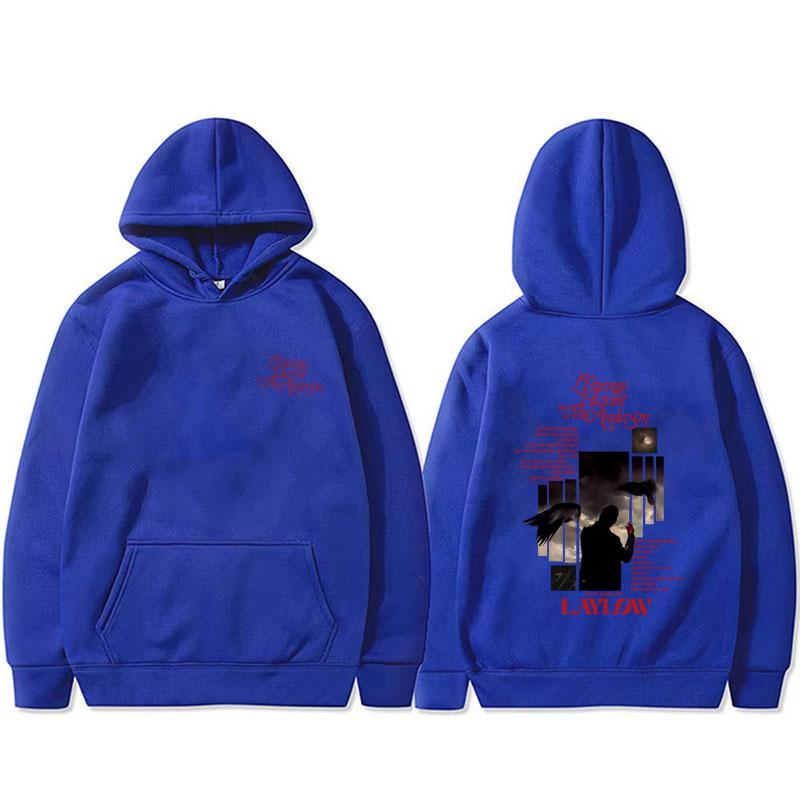 Rapper Laylow L'etrange Histoire De Mr.anderson Men's Hoodie Hip Hop Pop Music Men's Casual Retro Hoodie
