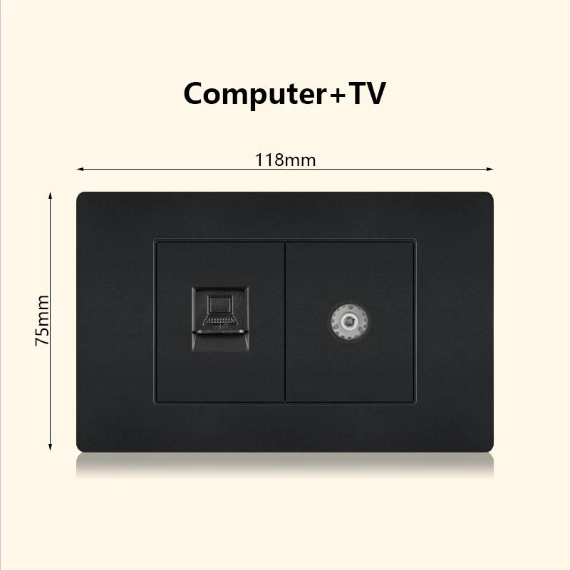 Италия Чили Мексика розетка с USB Smart Type-c 20 Вт быстрая зарядка настенная вилка, Бразилия электрический выключатель света двойная usb розетка