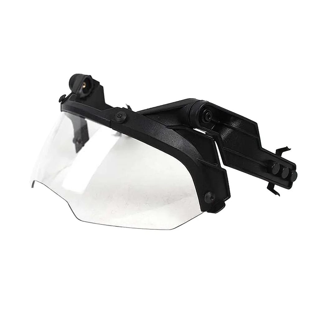 Тактический шлем FAST, полумаска для лица, регулируемый шлем, откидные очки, охотничий шлем для страйкбола, CS, пейнтбола, аксессуары для шлема, снаряжение