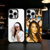 Чехол для телефона в стиле хип-хоп с изображением певицы Aaliyah Для iPhone 17 16 15 14 13 12 11 Pro Max Plus Серебристый Матовый Черный Чехол