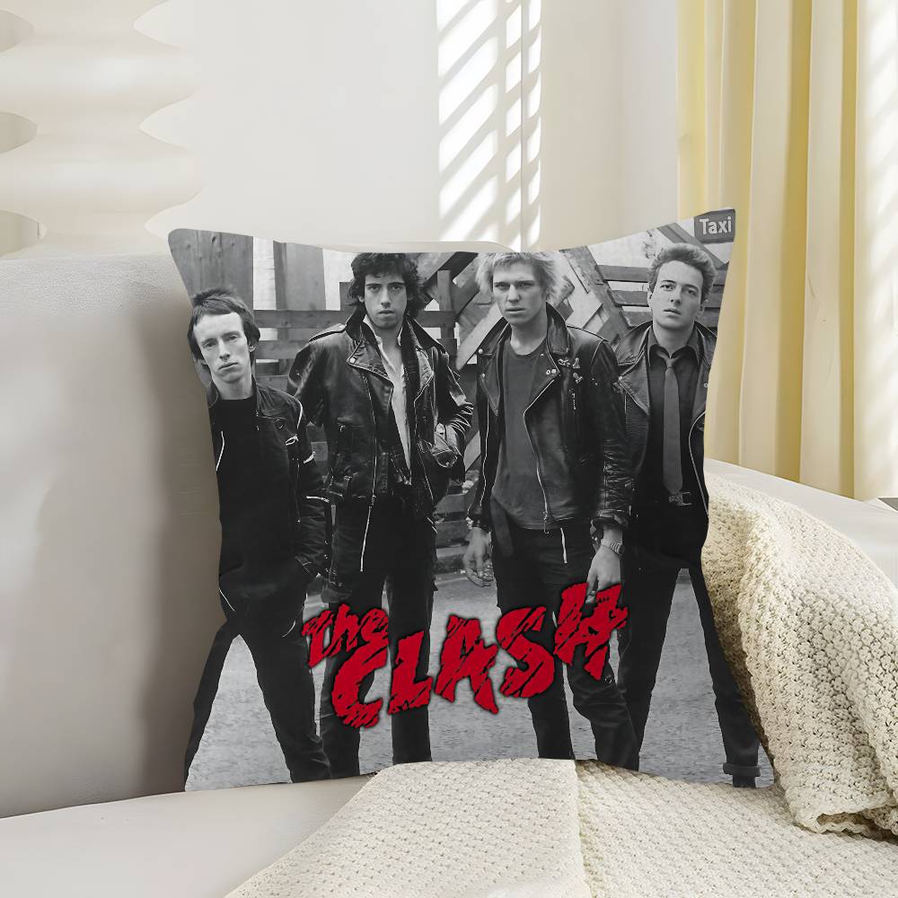 The C-Clash Band Cushion Cover Decorative Pillow Sofa Home Decor Case Pillow Cases