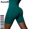 Auroth Summer Sports Shorts Women Scrunch Butt Yoga Shorts Sexy Peach Hip Gym Fitness Short Pants