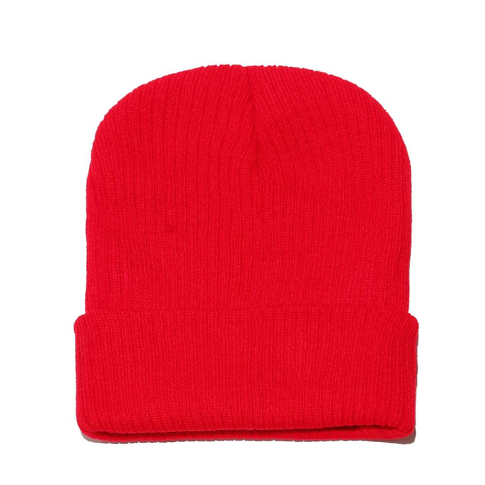 Однотонная полосатая вязаная шапка женская теплая шапка осень-зима уличная шапка-бини шерстяная шапка с защитой ушей от холода шапка для езды мужская