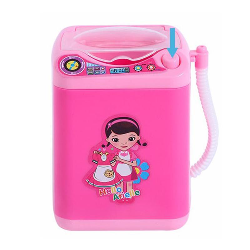 Мини Милая Машинка Для Стирки Кистей Для Макияжа Косметические Кисти Пуховка Инструменты Для Чистки Электрическая Автоматическая