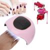 72W UV LED Nail Art Dryer Machine, s2 pro, Pink/White