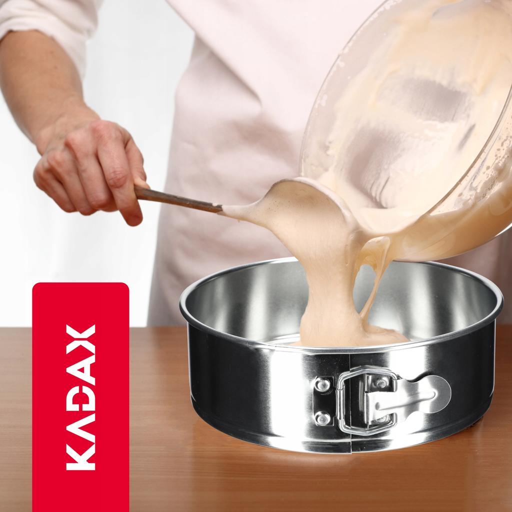 KADAX Tortownica Okrągła Blacha Forma Do Pieczenia