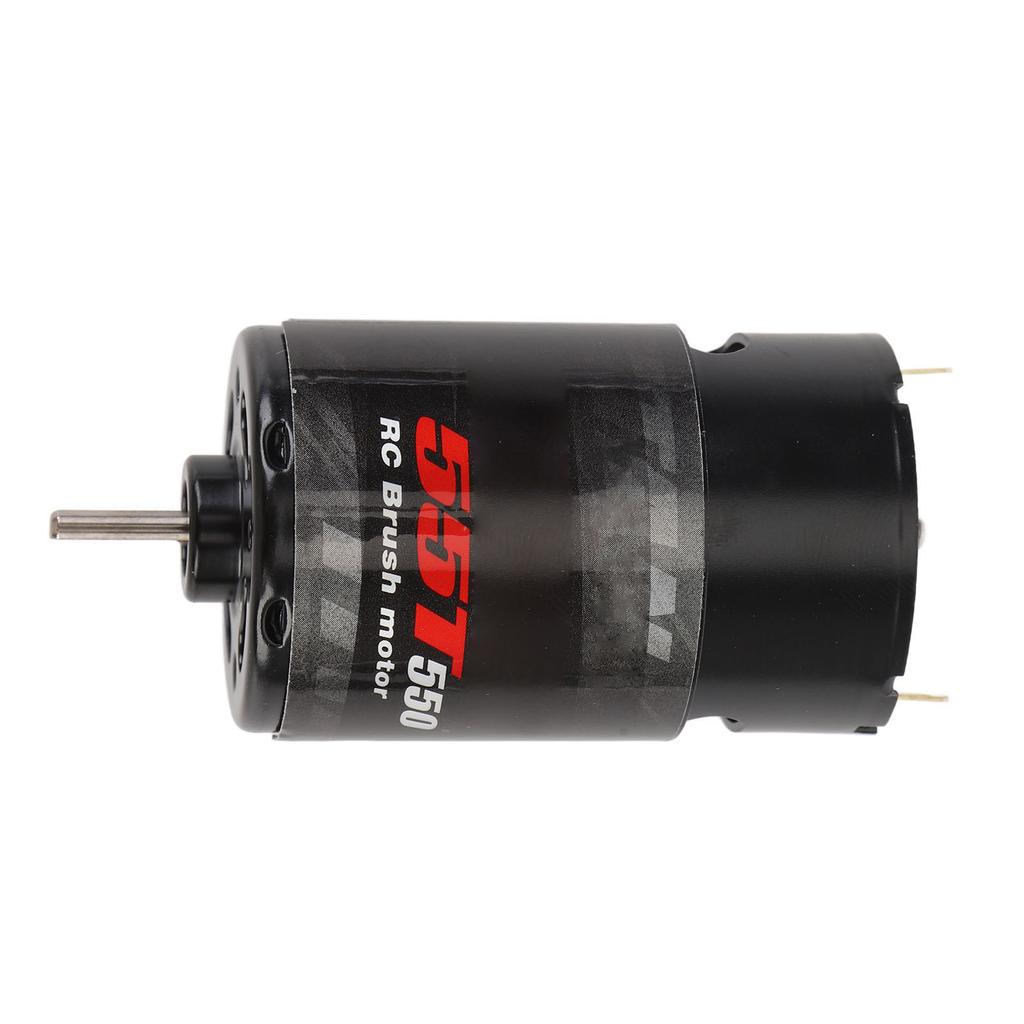 RC Car 550 Brushed Motor with ESC Copper Iron Brushed Motor Replacement for HPI for Wltoys for