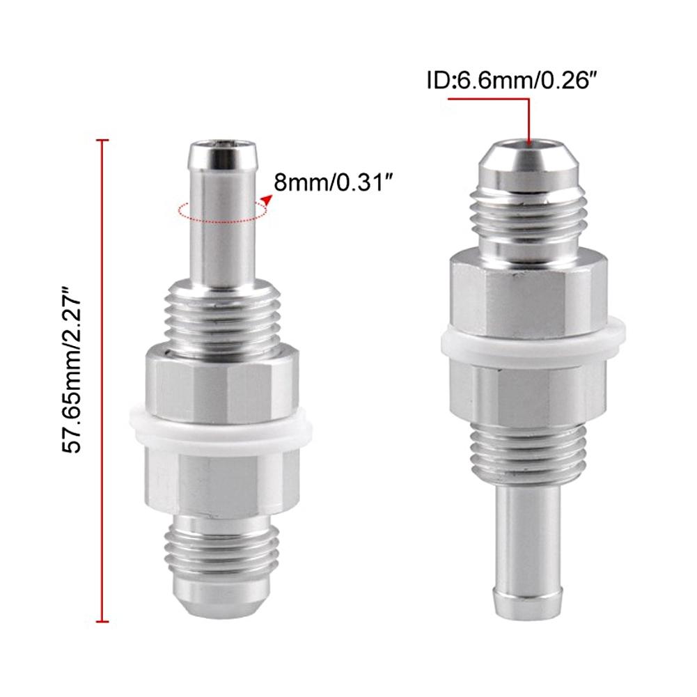 AN6 5 16 Hose Barb Adapter Fittings for Fuel Tank Fuel Cell Car Accessories
