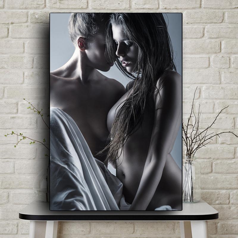 Sexy Woman Prints On Canvas Fashion Art Poster Lady Figure Portrait Paintings for Living Room Wall Art No Frame