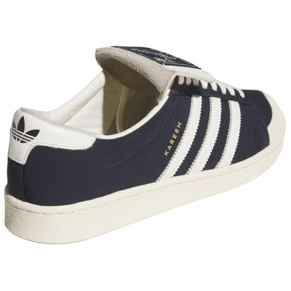 Willy Chavarria x adidas Jabbar Low Чернила Белый офф Унисекс Кроссовки Синий Легенда-Чернила Кремово-Белый KJ4550