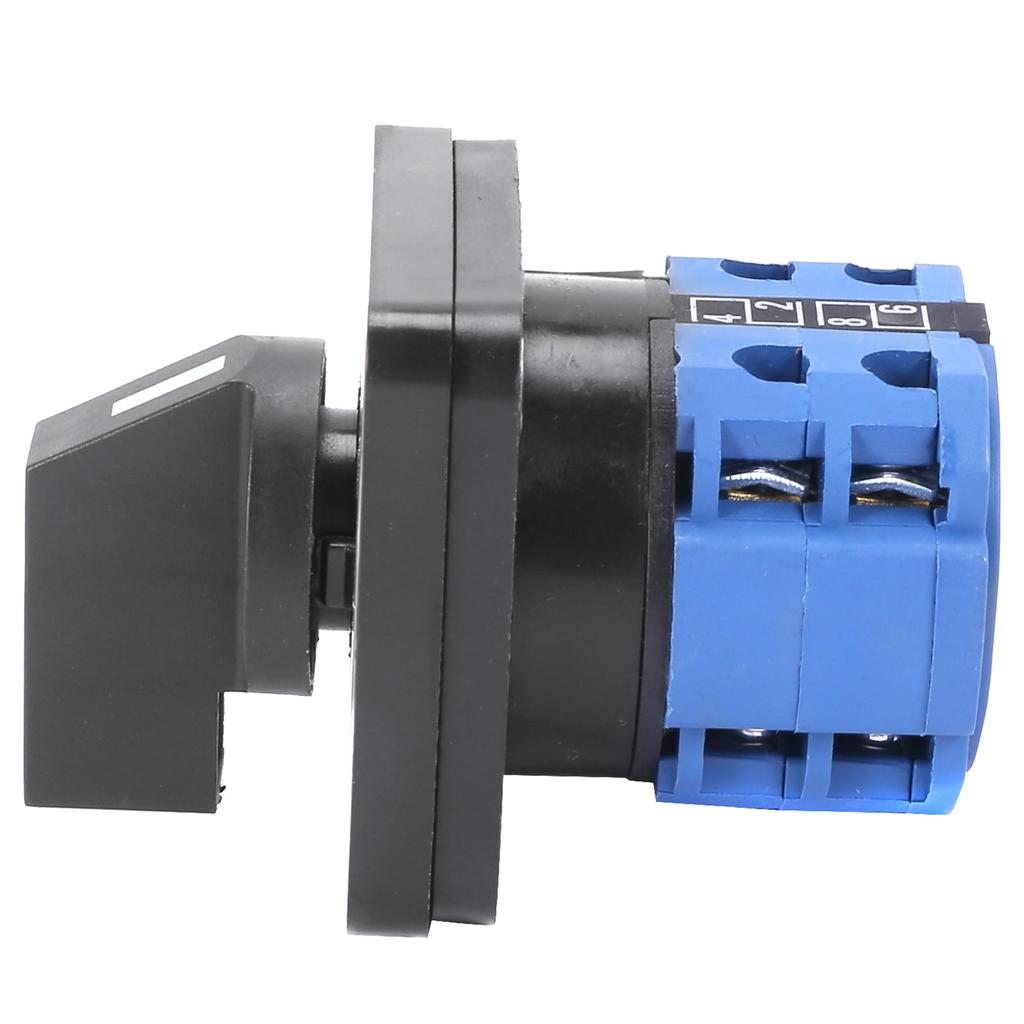 A60Z660V 20A Switch 4-Position 2 Pole Rotary Selector Universal Rotary Cam Changeover Switch Electric Motor Reversing Switchmay