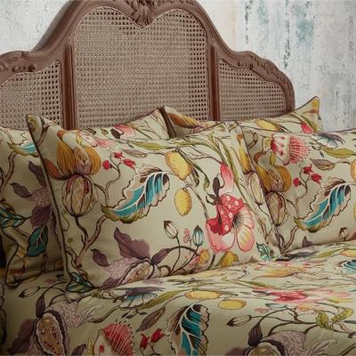EW by Edinburgh Weavers Morton Сатиновая наволочка для домохозяйки с цветочным принтом (Упаковка из 2 шт.)