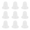 100pcs Bag Silicone Tattoo Ink Cap Cup Plastic Microblading Pigment Accessories Holder S