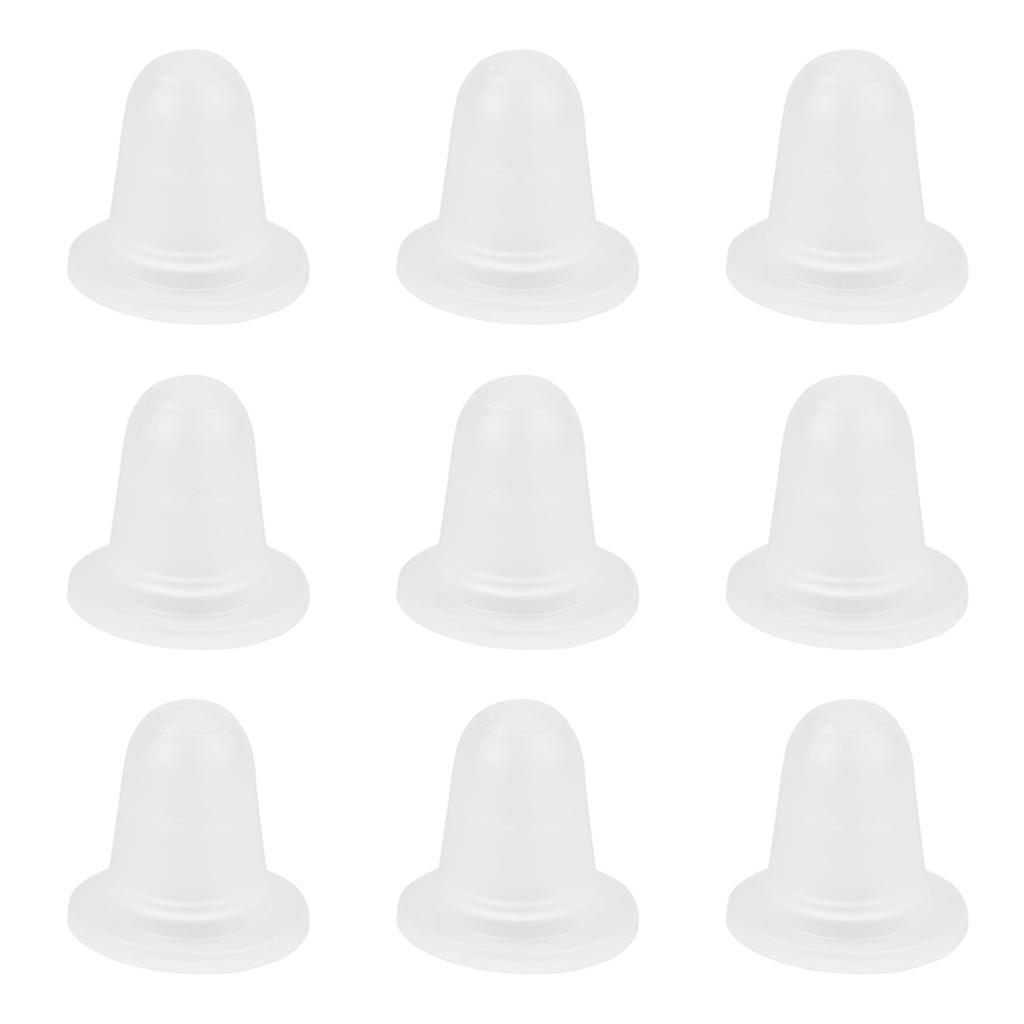 100pcs Bag Silicone Tattoo Ink Cap Cup Plastic Microblading Pigment Accessories Holder S