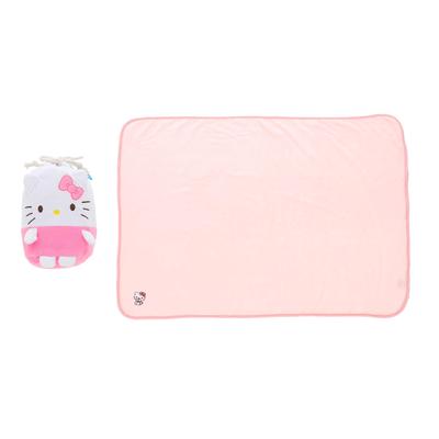 Одеяло Marushin Mascot на шнурке Sanrio Hello Kitty Fluffy Hello Kitty H70 x W100 см, милое, пушистое, стильное, для холодной погоды 3245011700