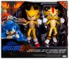 Sonic the Movie Sonic x Shadow TOKYO MISSION PACIFIC 5 дюймов светящаяся фигурка 2 шт. Sonic Super Movie 3 Game Tokyo Mission Goods Doll Light Up