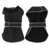 Ветрозащитная светоотражающая регулируемая куртка для собак в холодную погоду для больших собак