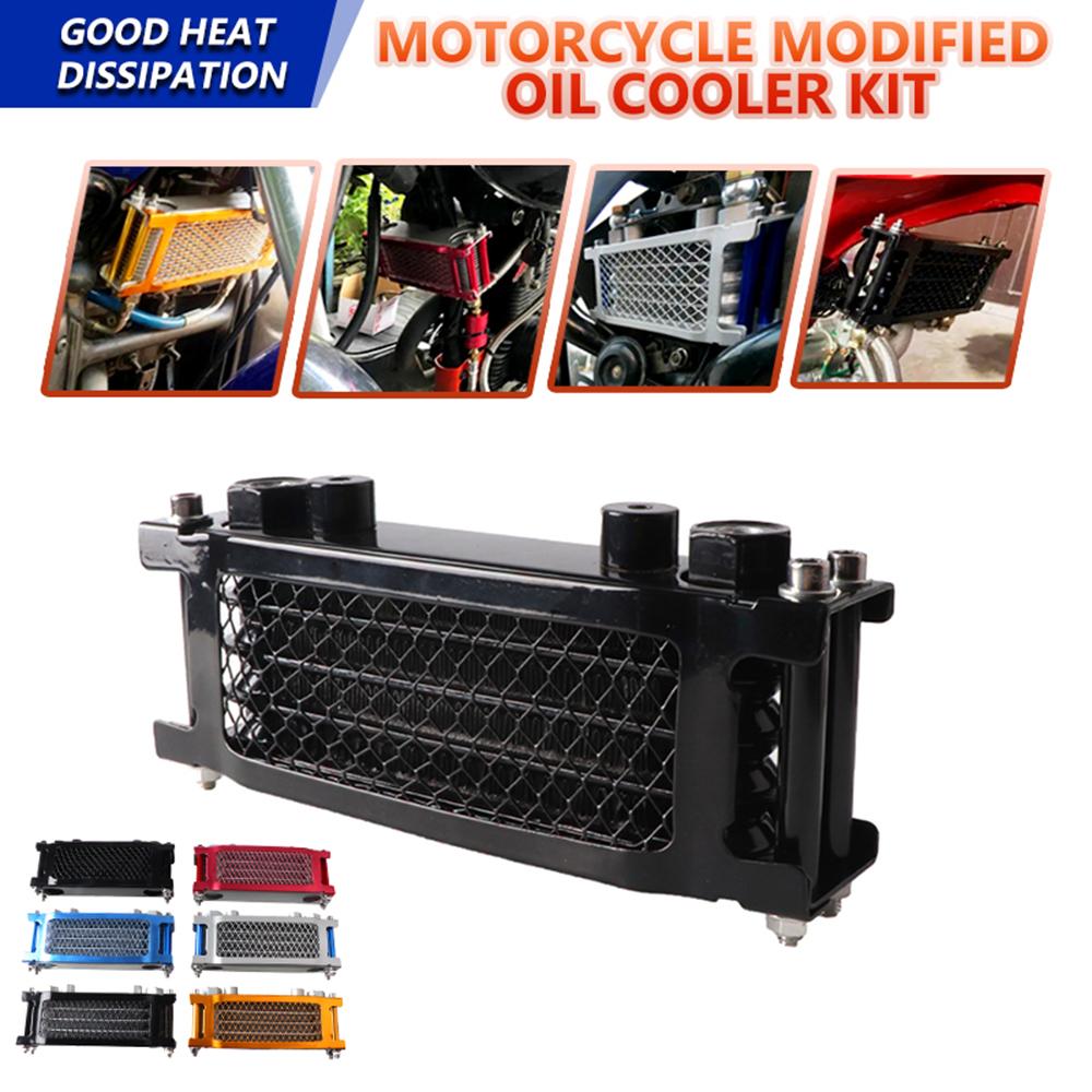 Engine Oil Cooler Radiator Upgrade - Performance Cooling System for 110/125/140cc Dirt, Pit, Monkey Bikes & ATV Buggy