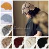 Basin Hat Hollow Flower Knitted Hat Panama Cap Beanies Fashion Crochet Bucket Hat  Girls