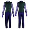 The Dark Knight Joker Heath Ledger Cosplay Suit, Halloween Men Stage Outfit