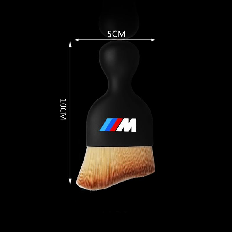 HBSW4 Car interior gap dust brush air outlet cleaning brush For BMW M Power X1 e84 X3 f25 X5 e53 x6 e71 ix3 i3 320i 330d M4 1 3 Series