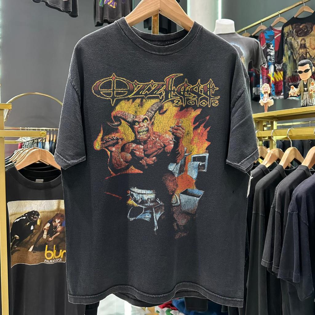 1995 Ozzfest Rare T-Shirt Black XXL