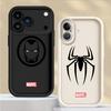 Мягкий чехол-кейс для iPhone XR 15 16 14 Plus 16e XS Max 13 12 11 Pro Max 17 Air Marvel Человек-паук Железный человек