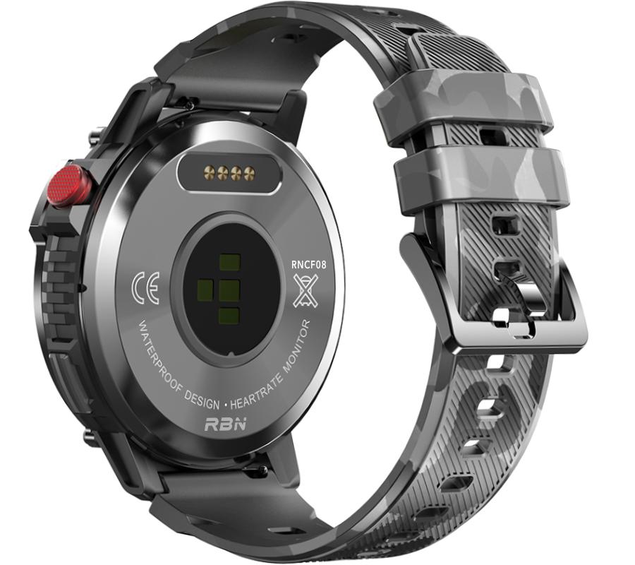 Smartwatch Rubicon Rncf08 Srebrny