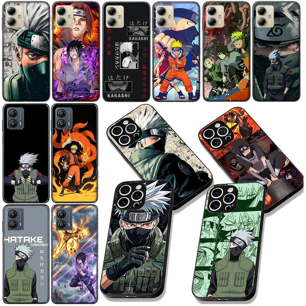 Kakashi Hatake Narutos Uchiha Sasuke Cover for Apple iPhone 12 13 Mini XS 11 Pro Max 7 8 Plus XR SE 2022 SE3 + 8+ Phone Case