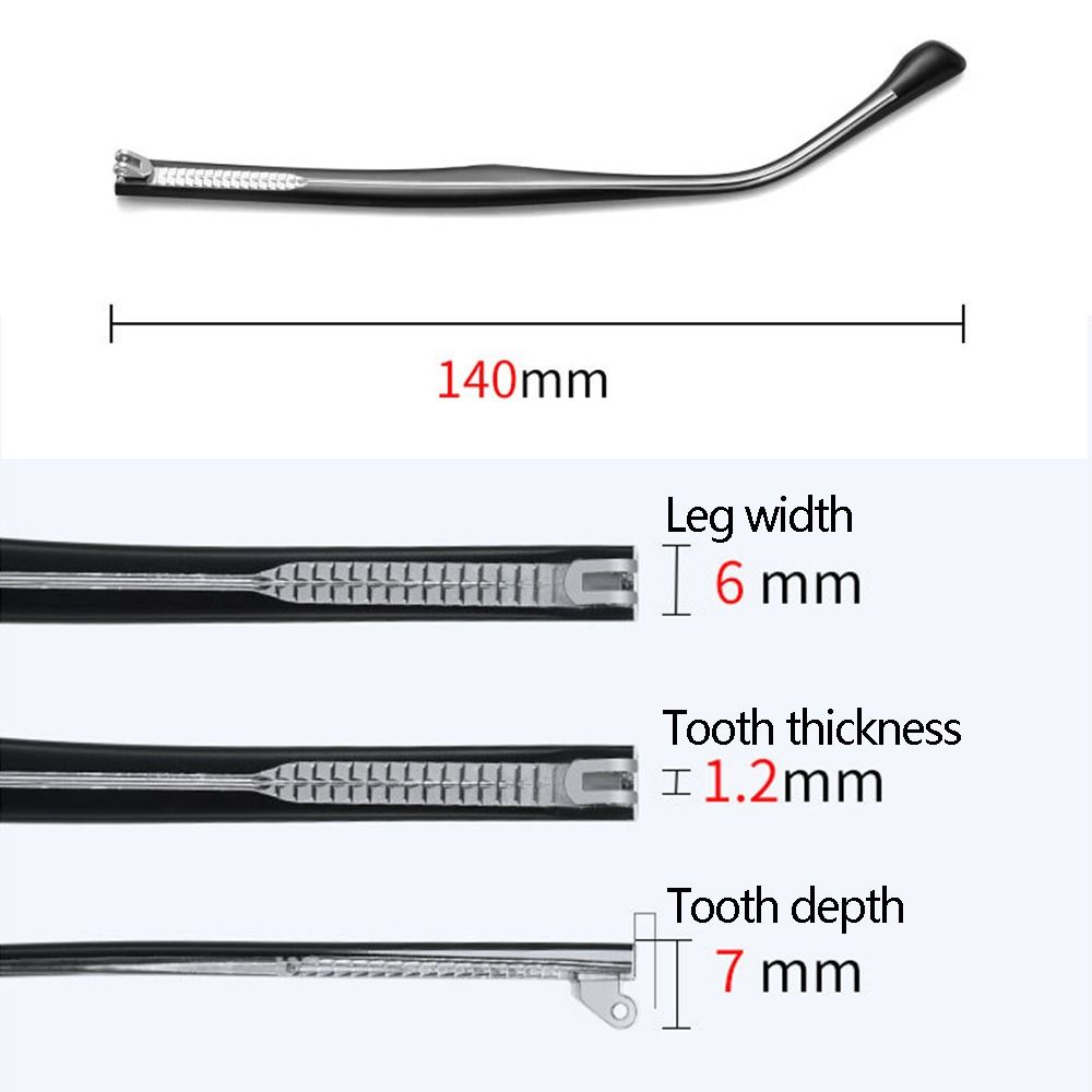 Универсальный инструмент для ремонта солнцезащитных очков Очки Дужки для очков Оправа для очков Ножки для очков Аксессуары