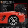AABKO1 Bburago 1:24 Porsche 718 Boxster Supercar Alloy Car Diecasts & Toy Vehicles Car Model Miniature Scale Model Car For Children