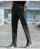 Men's Quick-Dry Casual Sports Pants with Elastic Waist - Versatile for Spring, Autumn, and Winter