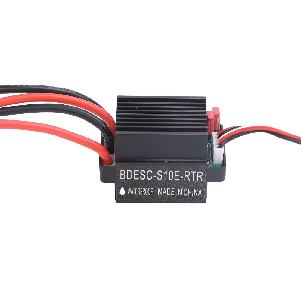 320A Brushed ESC Waterproof RC Motor Controller Durable Two Way Speed Controller RC Cars