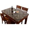 Transparent Printed Table Cloth Waterproof Anti-scald Oil-proof Coffee Table Tablecloth Various Sizes
