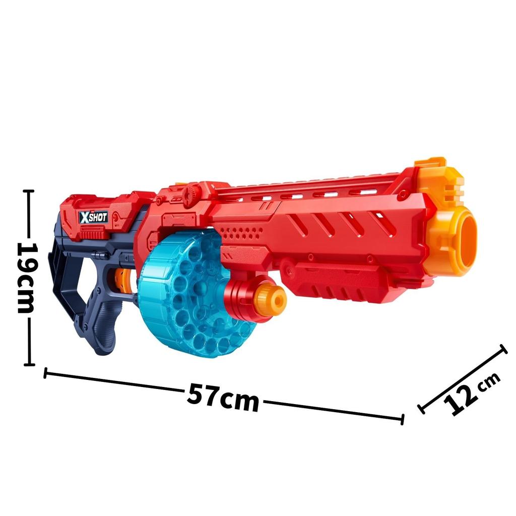 Бластер ZURU XSHOT Excel Turbo Fire с 48 поролоновыми оригинальными стрелами, стрелы, 36270,