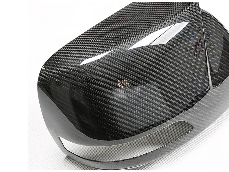 Корпус зеркала заднего вида из сухого углеволокна для Toyota Prado Land Cruiser LC150