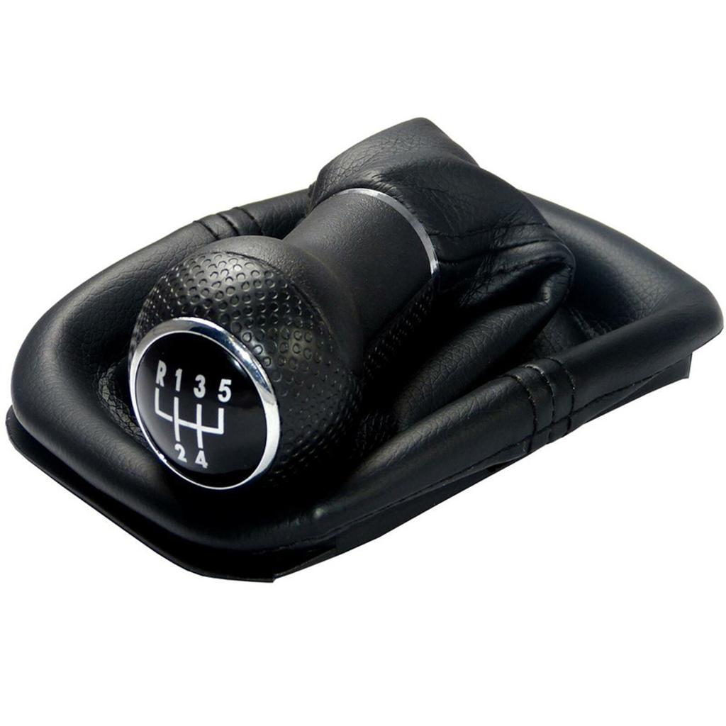 12mm for Volkswagen VW Golf 4 IV MK4 GTI R32 Bora Jetta 5 Speed Black Frame Gear Shift Knob Lever Gaiter Boot 1999-2004