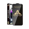 HD King Kong 17 Tempered Glass Screen Protector for iPhone 15/14/13/16 - Anti-Peep Black Film