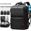 Мужской премиальный многофункциональный рюкзак для ноутбука: Большая вместимость для бизнеса и путешествий
