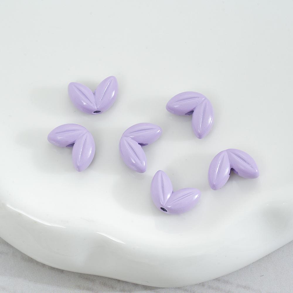 Цвет сплава Бутон Сделай сам Аксессуары Ручная работа Ювелирные изделия Разделитель бусин в виде цветка тюльпана Материал для бисерного ожерелья Цепочка для мобильного телефона