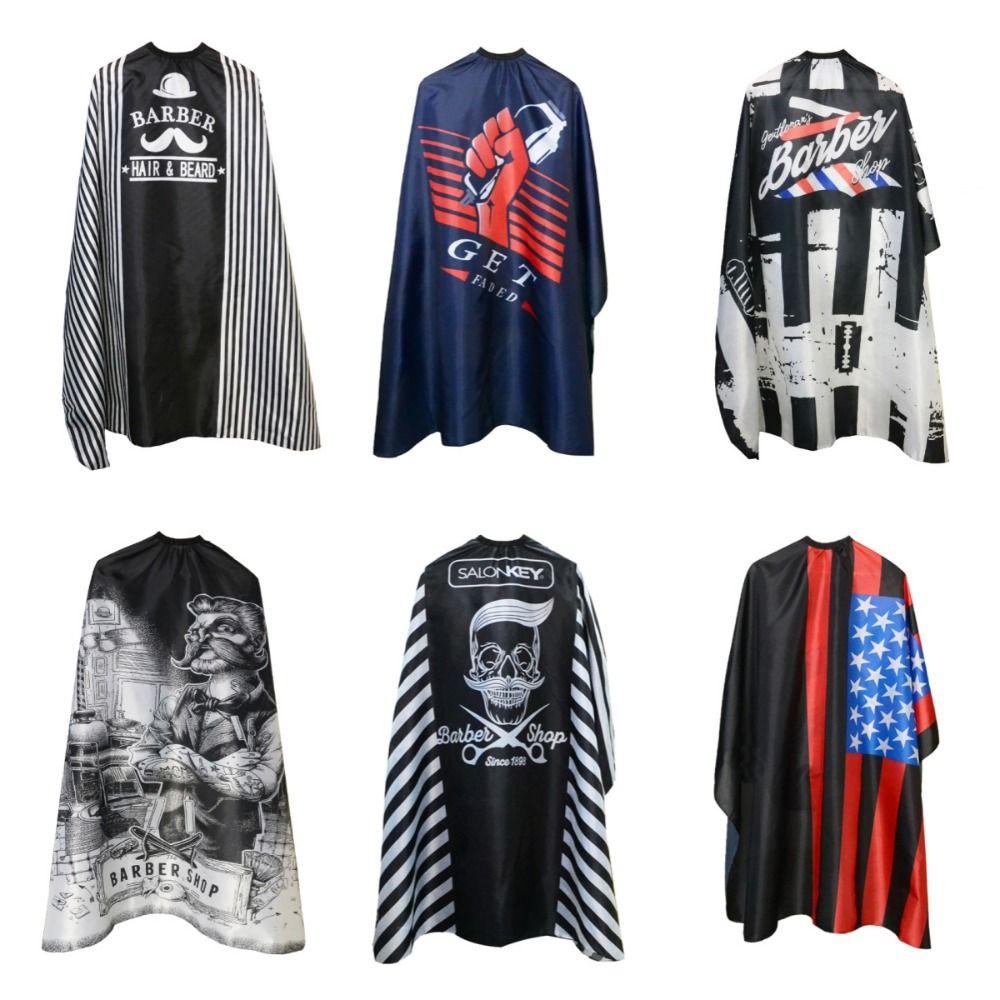 Waterproof Hair Cutting Cape Antistatic Hairdresser Apron Retro Salon Barber Cape Childen/Adult